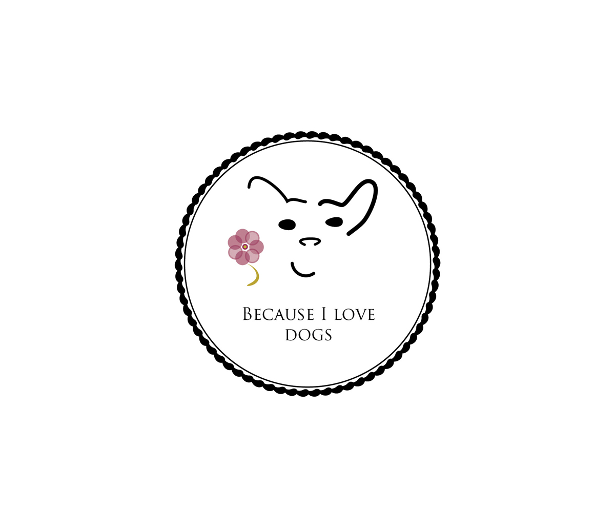Logo Design by EstelaV for Because i Love Dogs | Design #1422210
