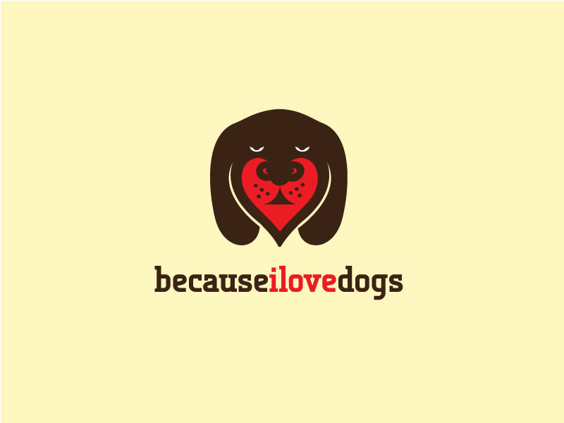 Logo Design by vyasa for Because i Love Dogs | Design #1413168