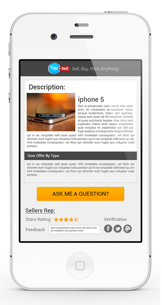 App-Design von creativoangle für Net Disruptors LLC | Design #1457443