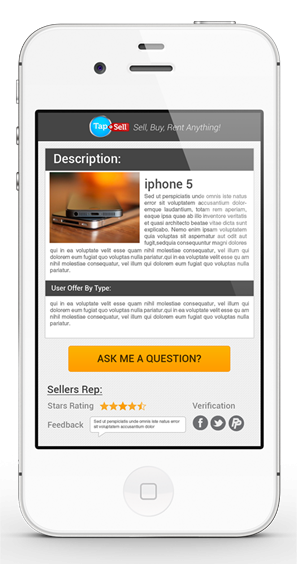 Diseño de aplicación (App) por creativoangle para Net Disruptors LLC | Diseño: #1457480