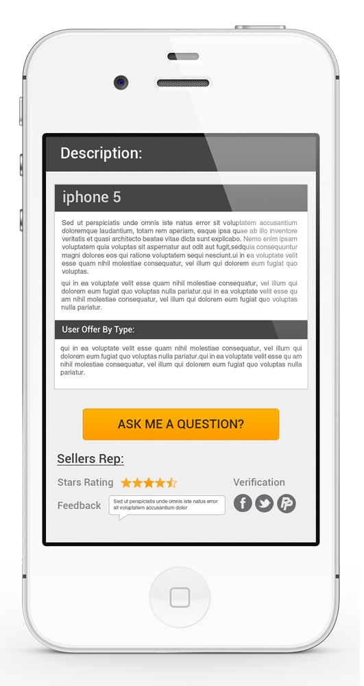 App Design by creativoangle for Net Disruptors LLC | Design #1457511