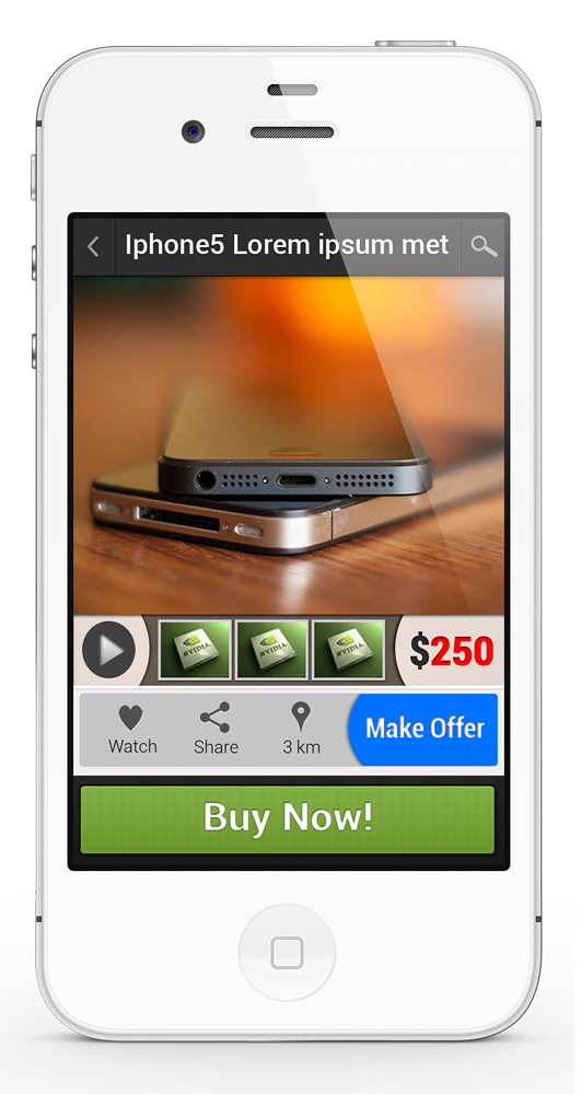 Diseño de aplicación (App) por creativoangle para Net Disruptors LLC | Diseño #1467637