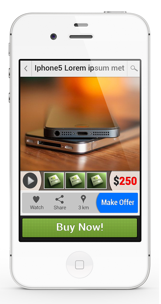 App Design by creativoangle for Net Disruptors LLC | Design #1467641