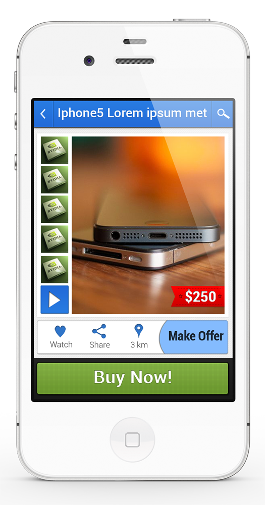 Diseño de aplicación (App) por creativoangle para Net Disruptors LLC | Diseño #1467642