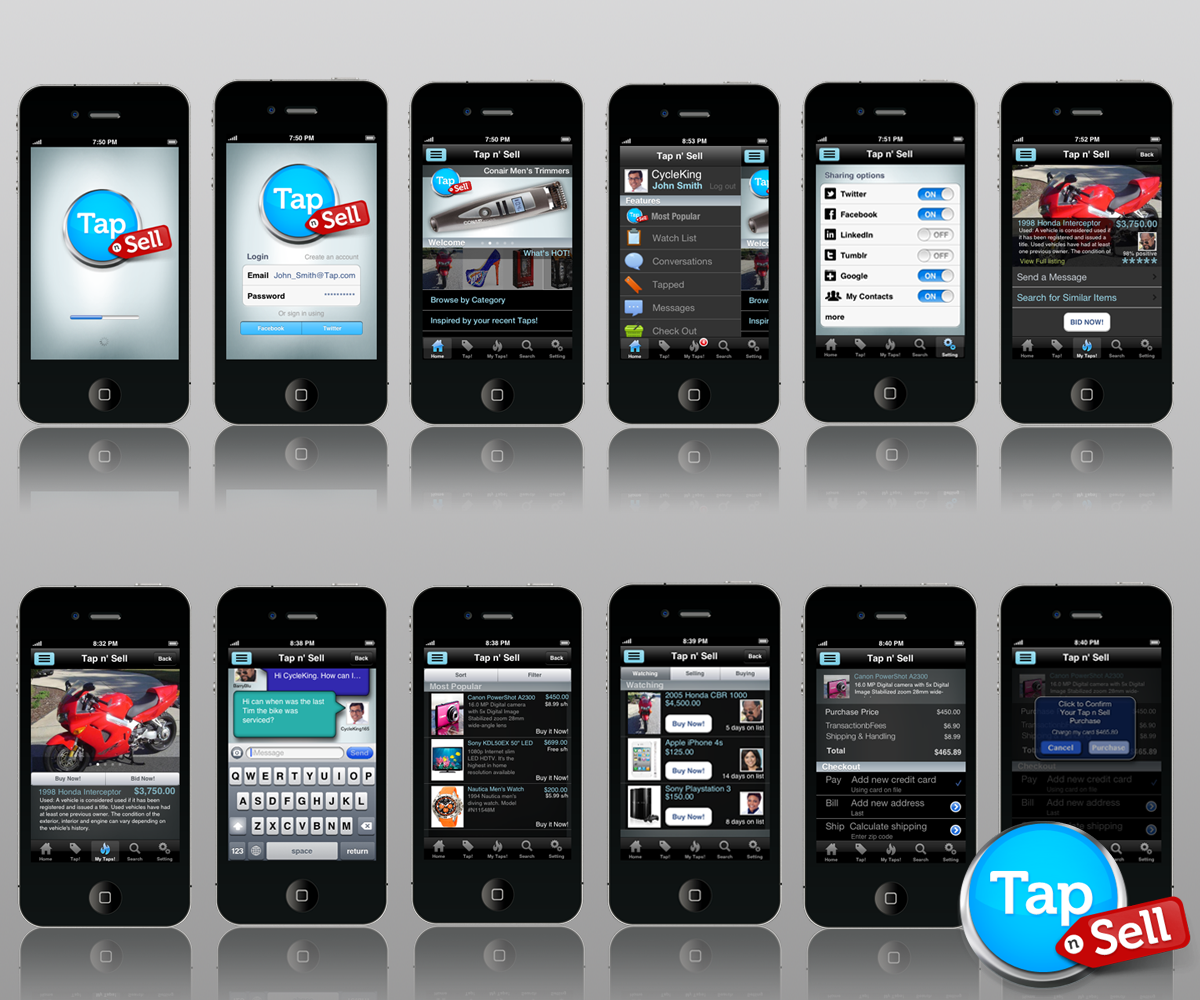 App Design by Corey Ruffin for Net Disruptors LLC | Design #1445269
