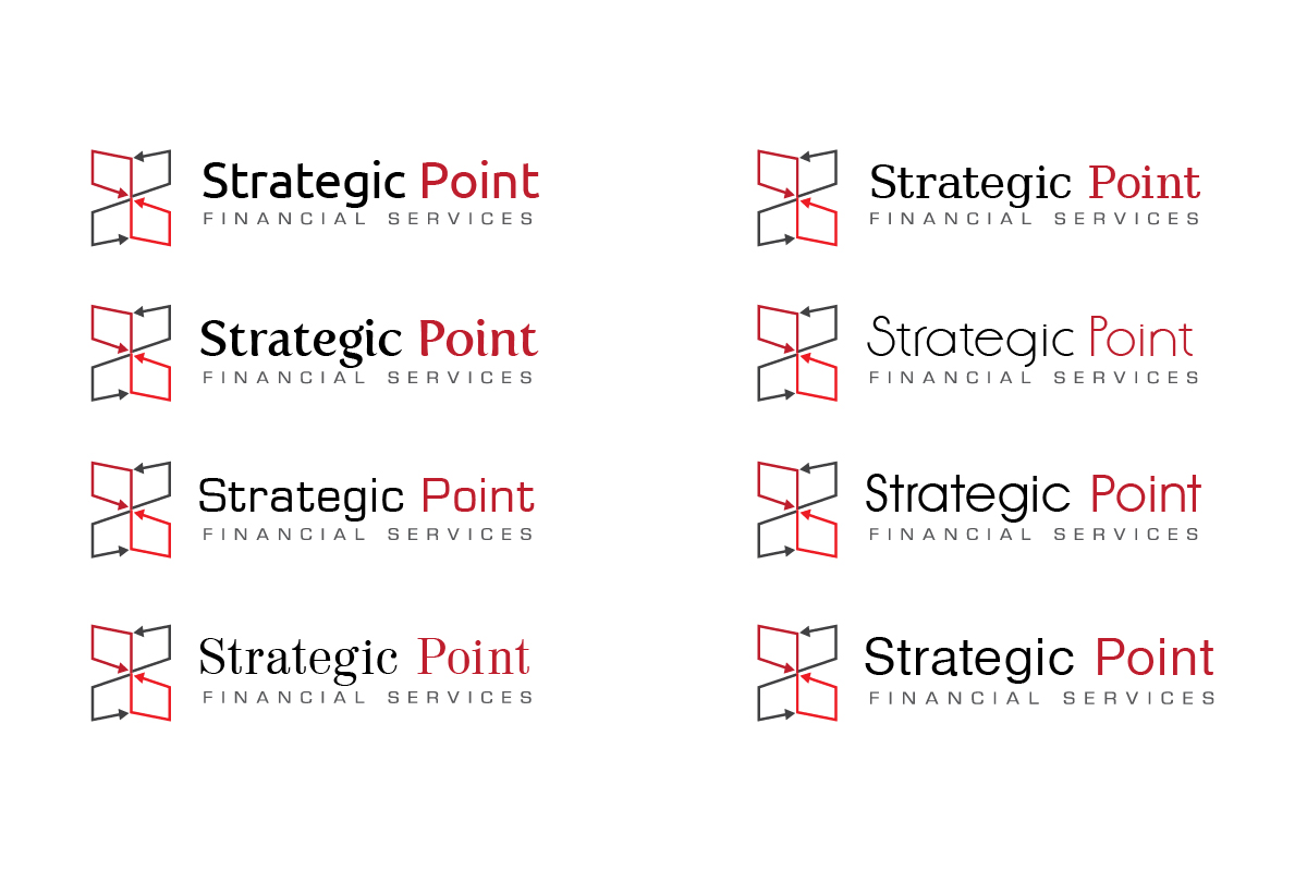 Diseño de Logo por handxtended2u para Strategic Point Financial Services | Diseño #5181319
