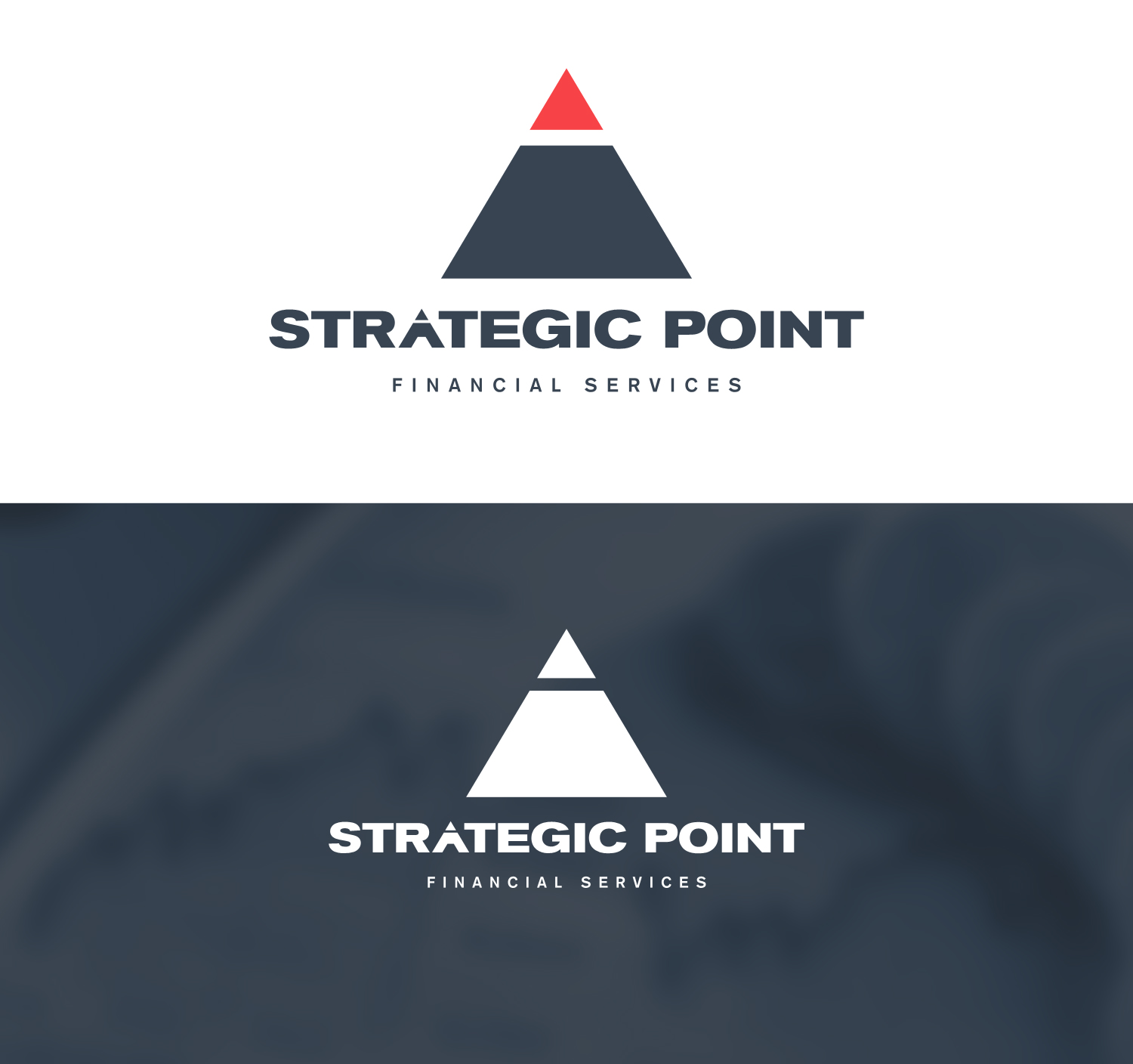 Logo Design by SMST Designs for Strategic Point Financial Services | Design #5163477