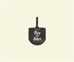 Fire and Slice Wood Fired pizzas  | Logo Design by Mandarina