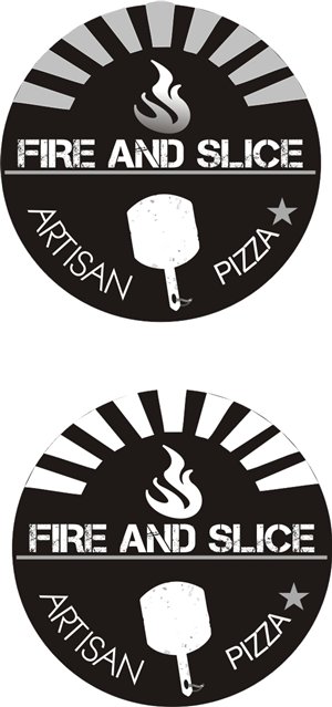 Logo Design by Soleil for Fire and Slice Pizzeria | Design: #5059704