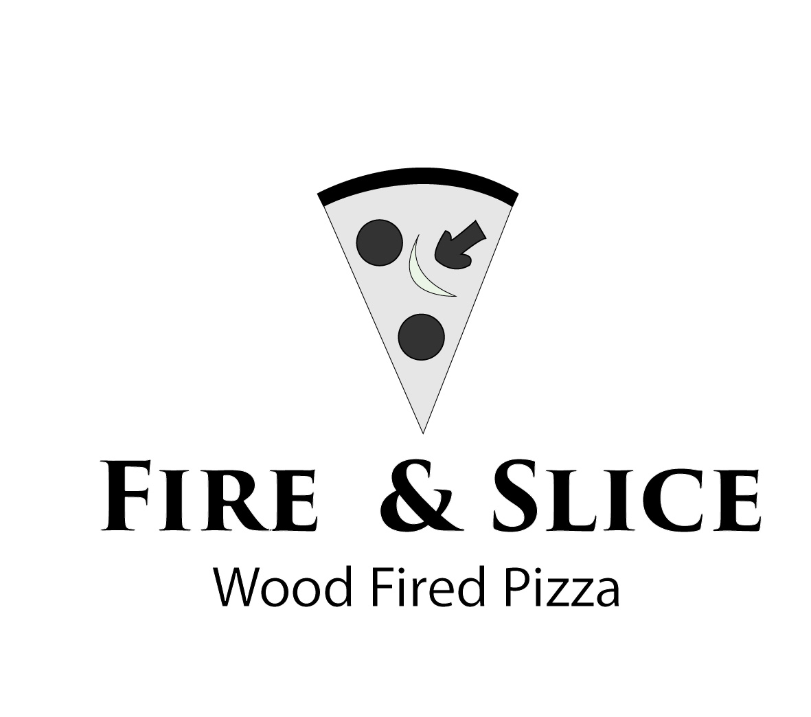 Logo Design by monica.freire for Fire and Slice Pizzeria | Design #5039862
