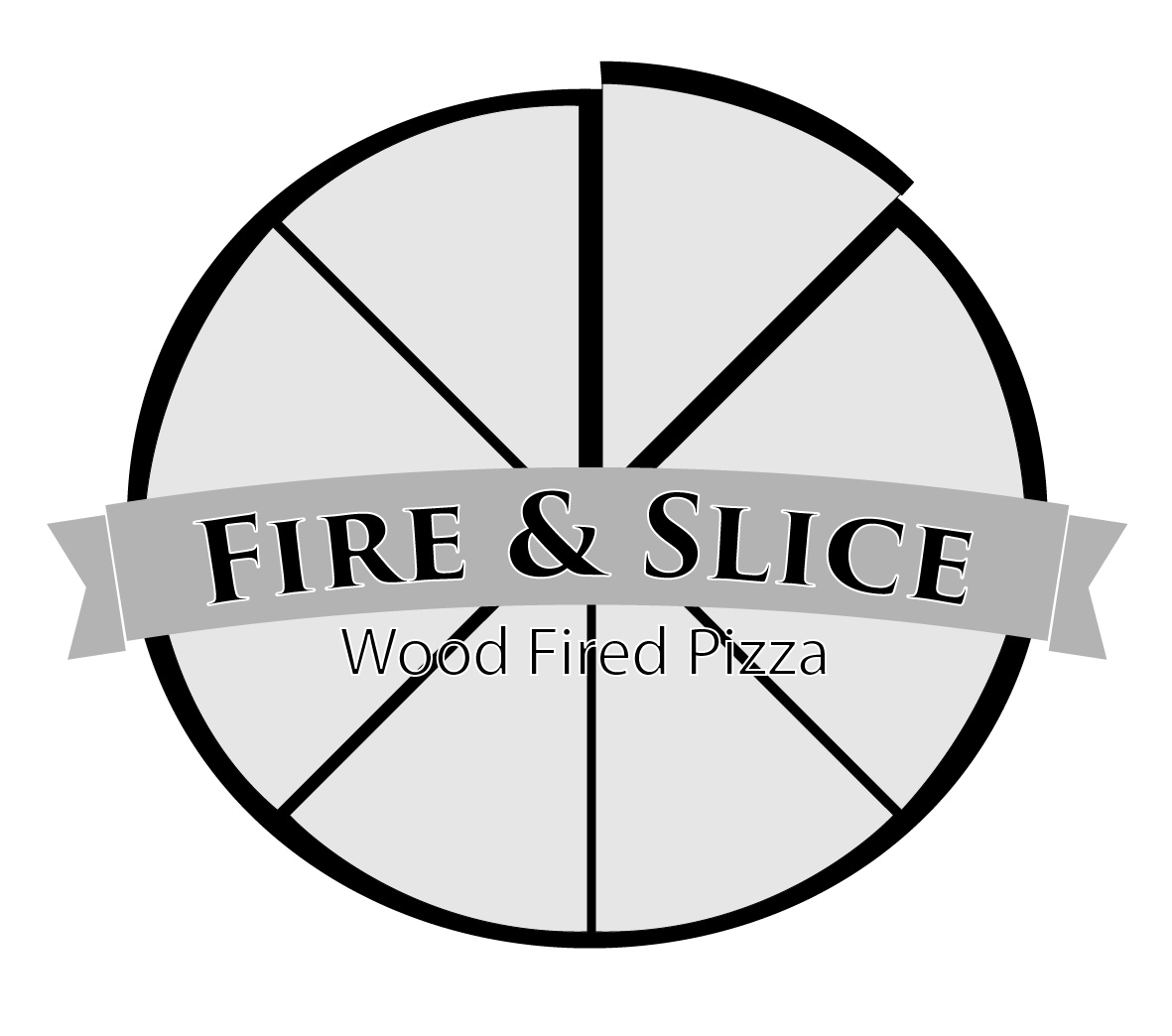 Logo Design by monica.freire for Fire and Slice Pizzeria | Design #5045336