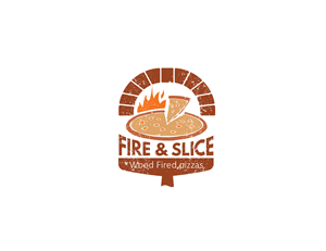 Logo Design by WanWan for Fire and Slice Pizzeria | Design: #5034175