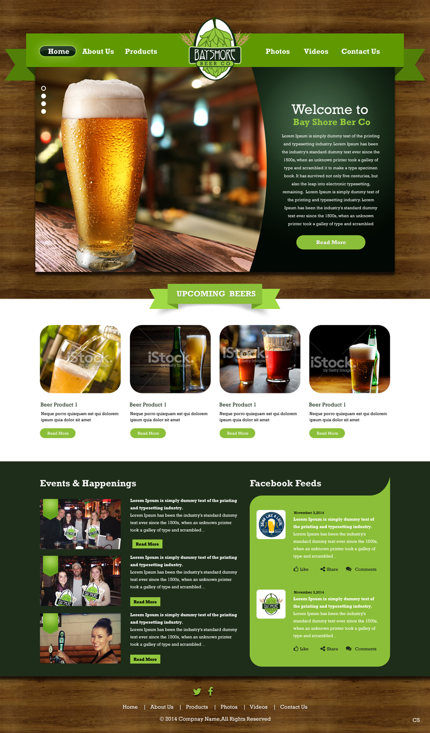 Web-Design von pb für Bayshore Beer Company | Design #5032814