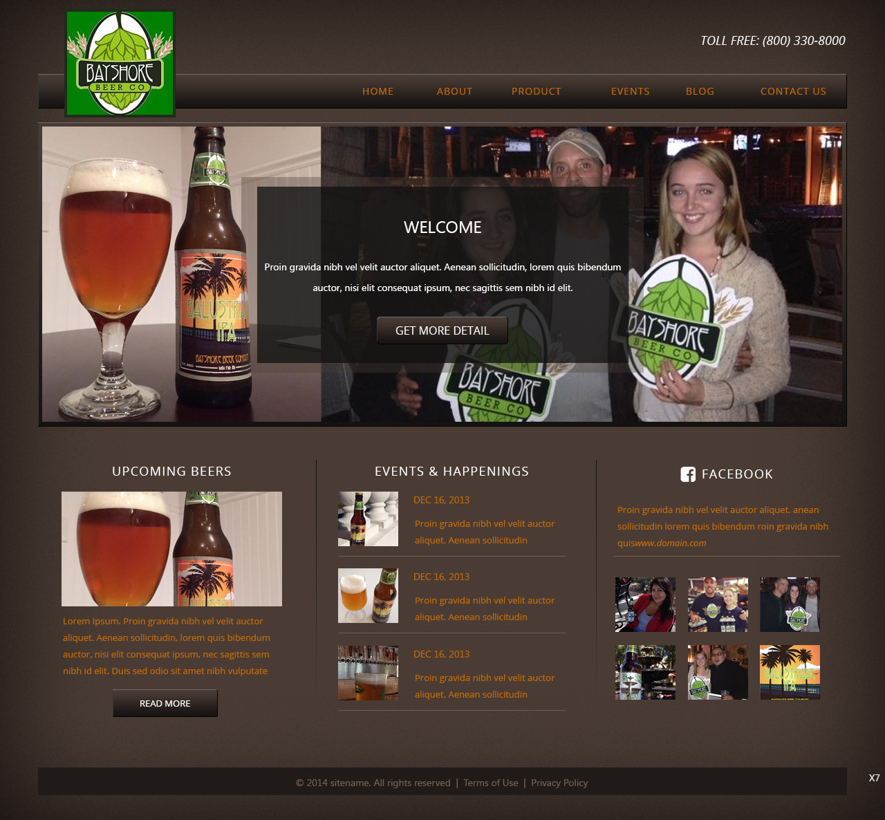 Web-Design von pb für Bayshore Beer Company | Design #5032828