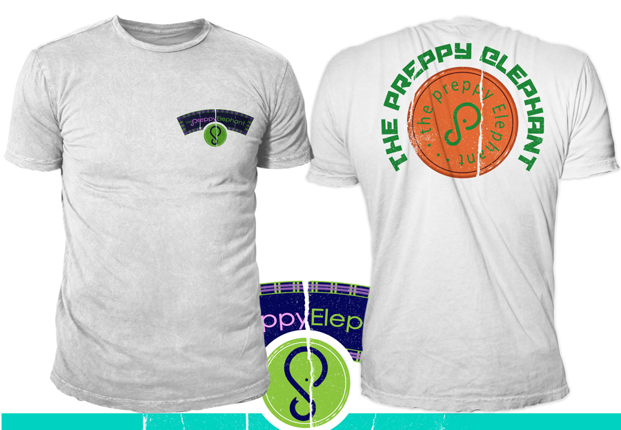 T-Shirt-Design von BABLEO für The Preppy Elephant | Design #5067072