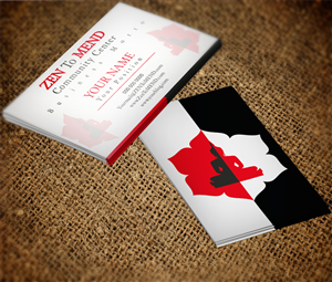 Zend to Mend: Prespective and Balence in People's Lives Needs a Buissness Card Design | Diseño de Tarjeta de Presentación por MT