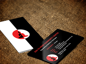 Zend to Mend: Prespective and Balence in People's Lives Needs a Buissness Card Design | Diseño de Tarjeta de Presentación por Sajin