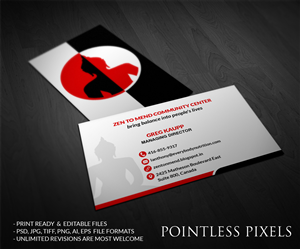 Business Card Design by Pointless Pixels India for this project | Design #5026306