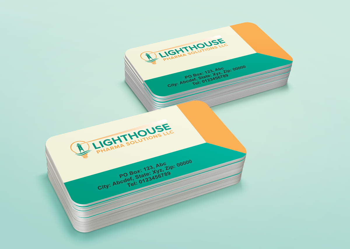 Design de Carte de Visite par Malik Naveed pour LightHouse Pharma Solutions | Design #5259805
