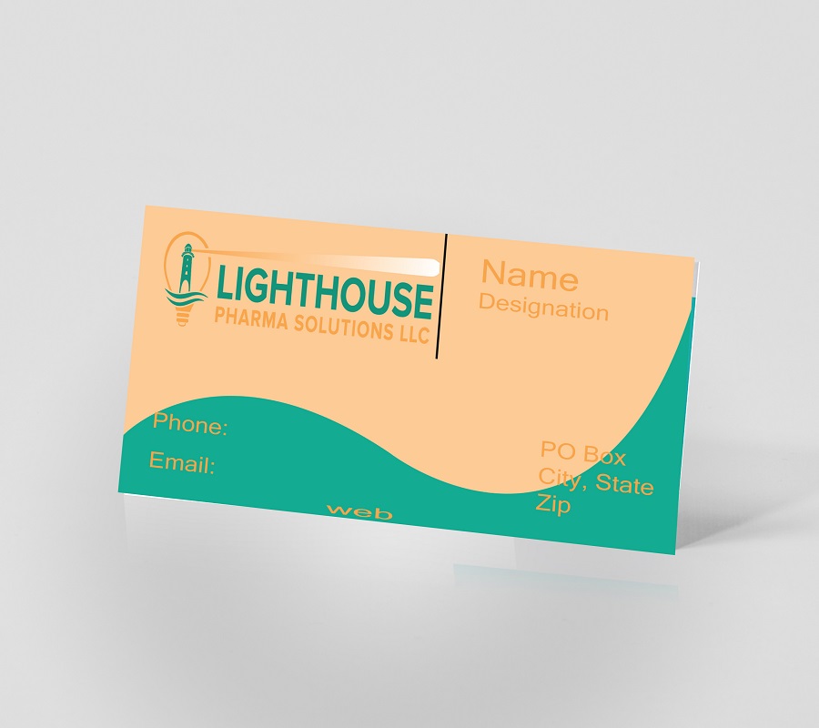 Design de Carte de Visite par rifatkhanritu pour LightHouse Pharma Solutions | Design #5264674