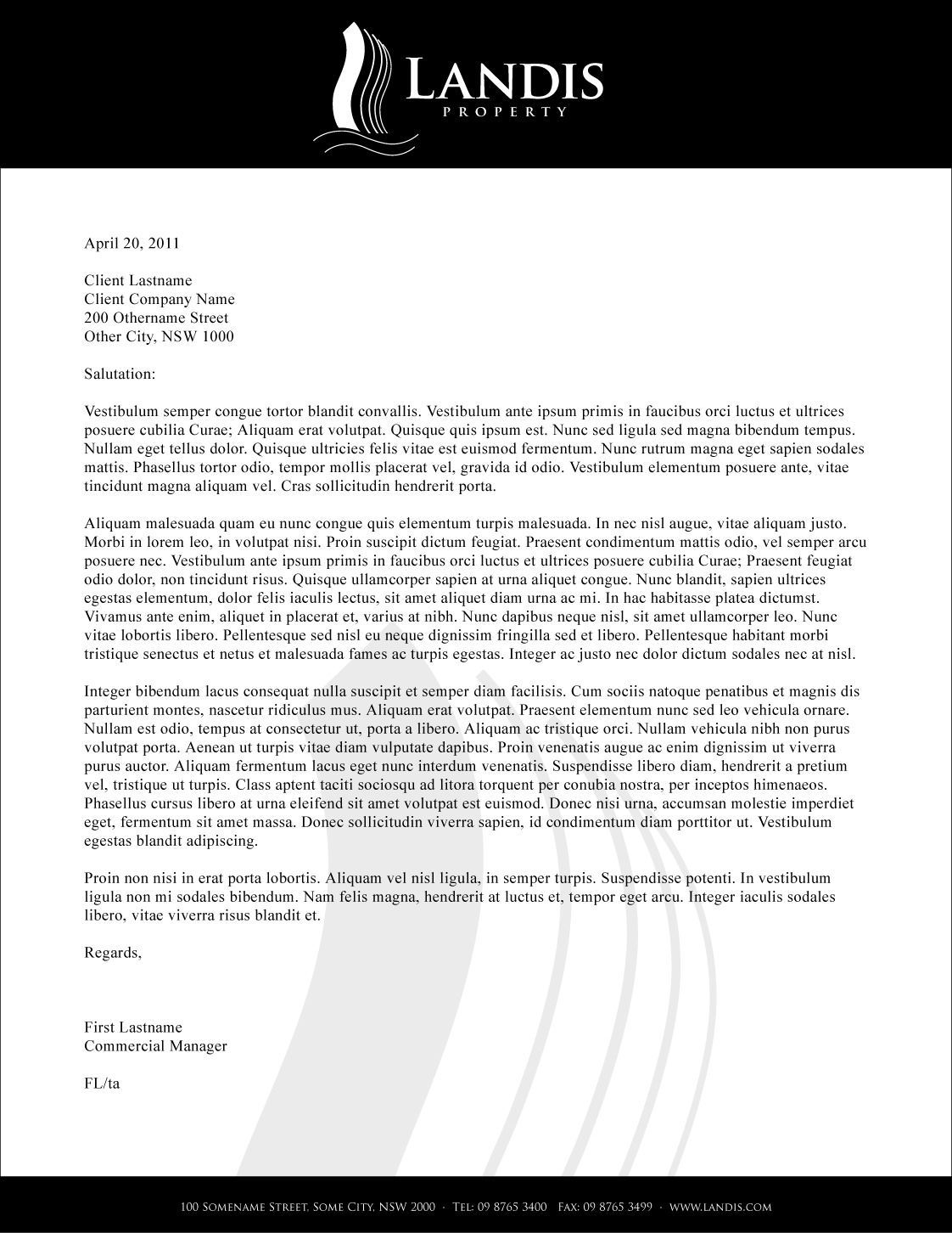 Logo Design by design pres for Landis Property | Design #264707