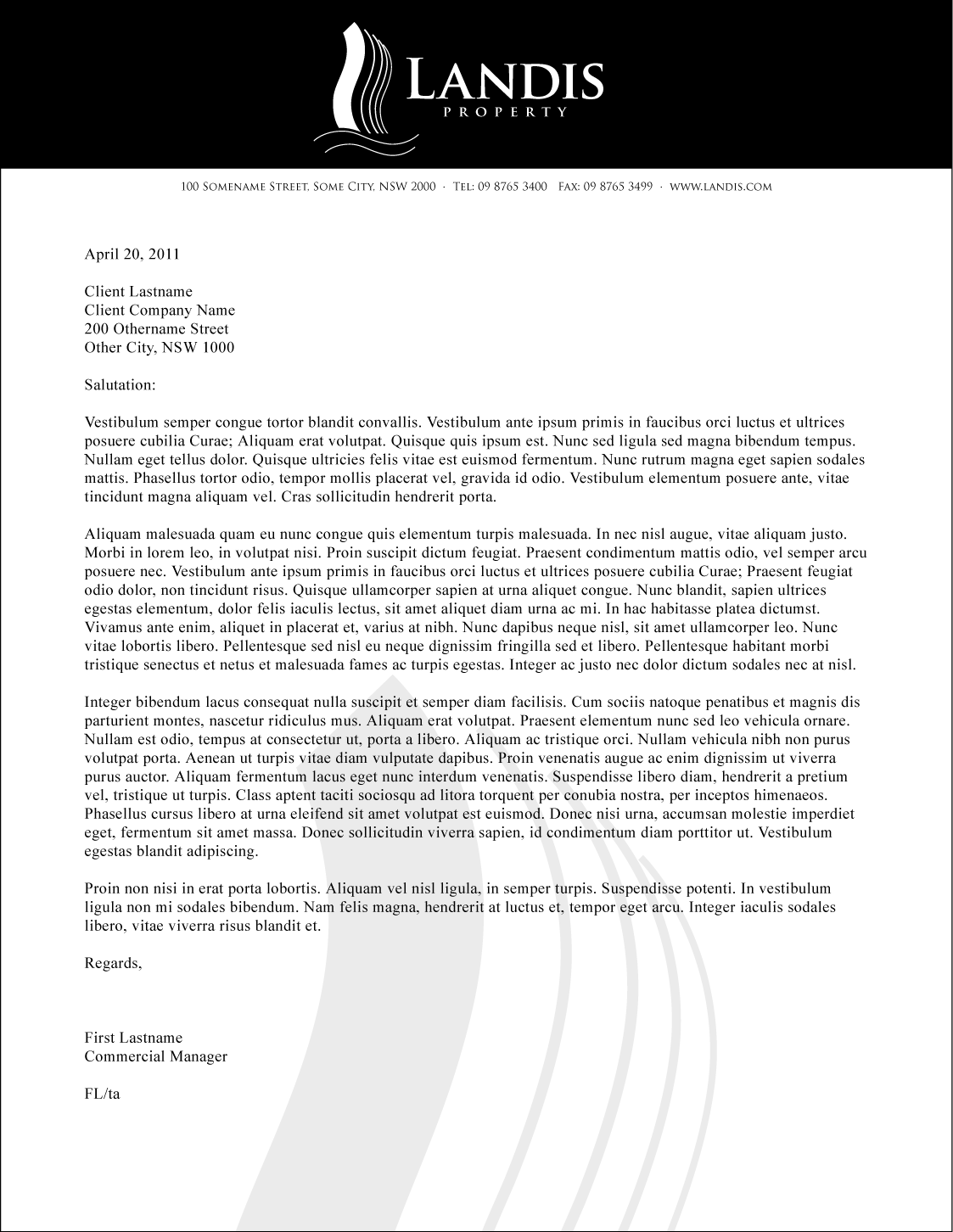 Logo Design by design pres for Landis Property | Design #264708