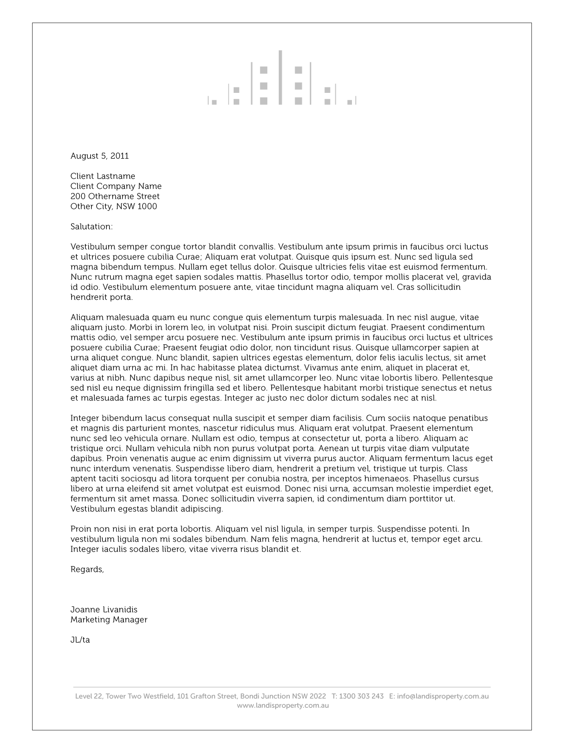 Design de Logo par design pres pour Landis Property | Design #374828