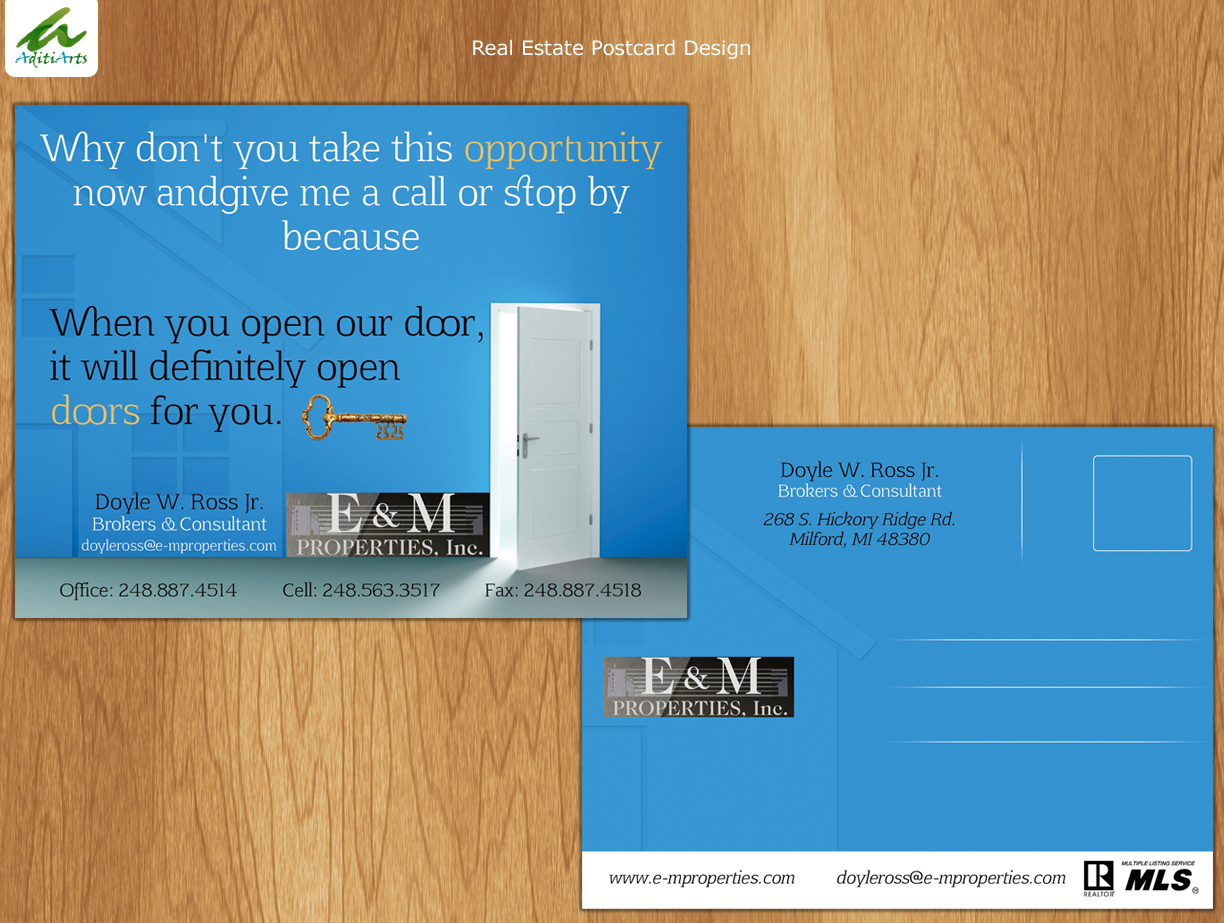 Postcard Design by AditiArts for this project | Design #5050275