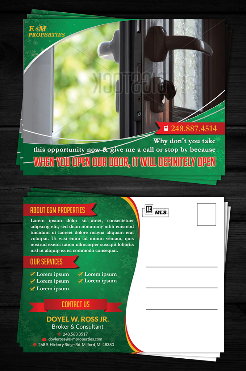 Postcard Design by ESolz Technologies for this project | Design #5063132