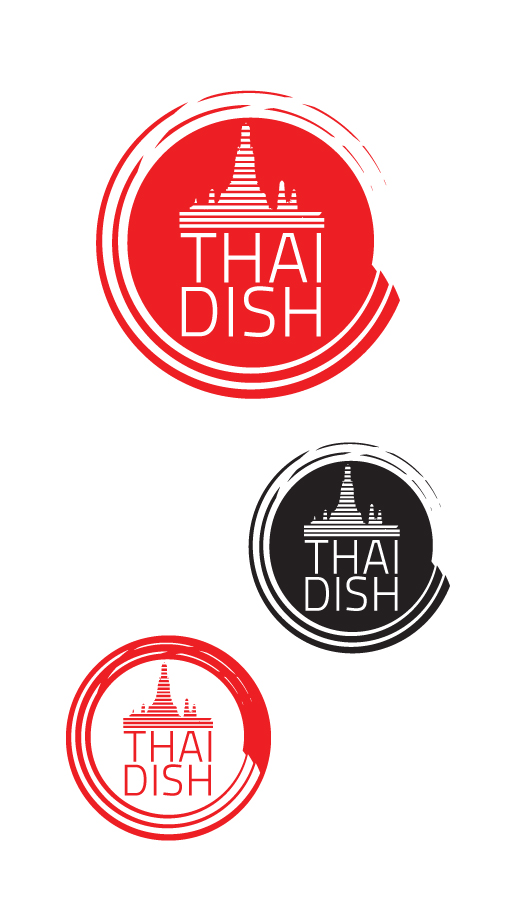 Logo Design by Jacek Zieba-Necek for Thai Dish | Design #1416291