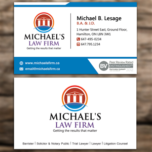 Business Card Design by Sandaruwan