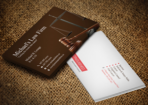 Design de Carte de Visite par Lanka Ama pour Michael''s Law Firm | Design : #5027187