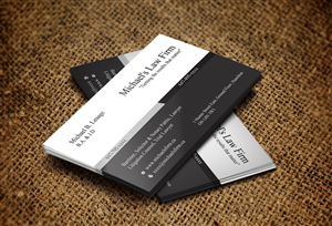 Design de Carte de Visite par Lanka Ama pour Michael''s Law Firm | Design : #5027192