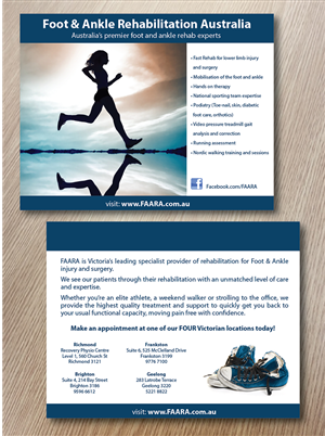 I need a Cool Physio Postcard / Flyer | Diseño de Flyer por alex989