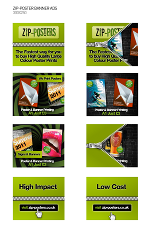 Banner Ad Design by Robert Marks