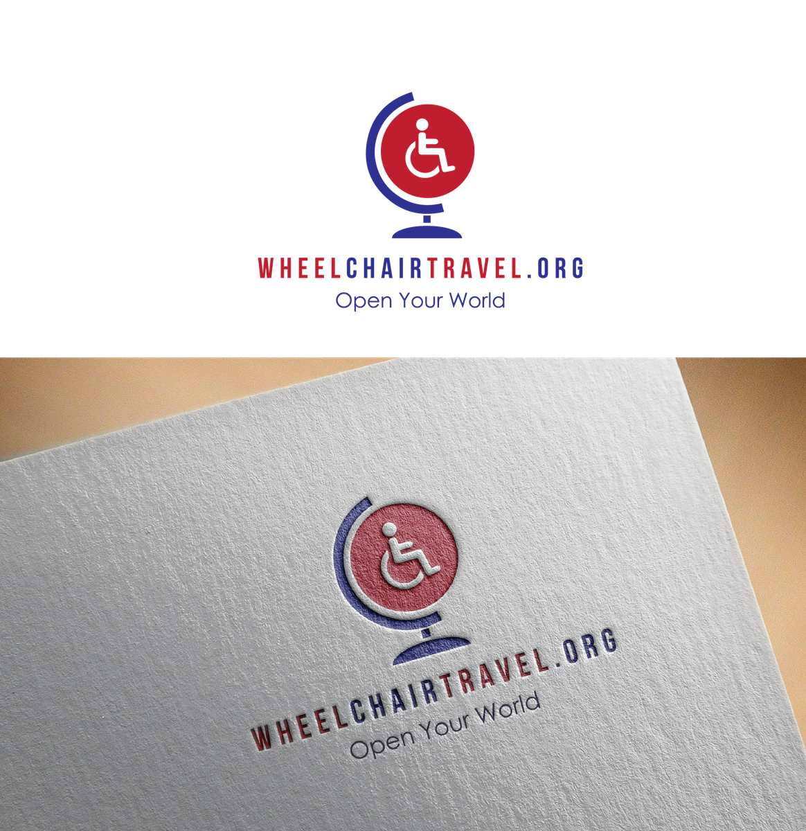 Logo Design by jaduger for JM World Travel Associates, LLC | Design #5070480