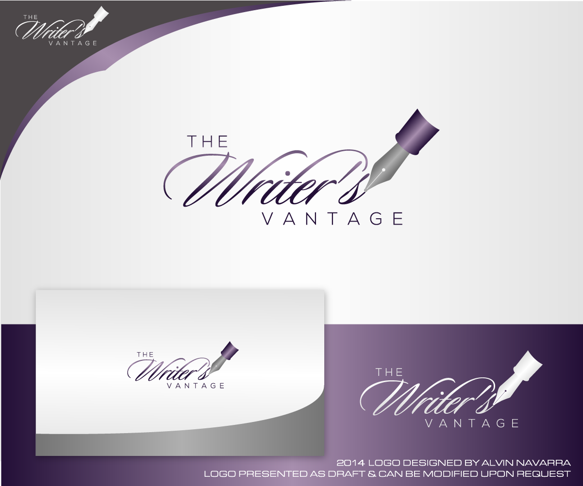Upmarket, Elegant, Business Logo Design for The Writer's Vantage by ...