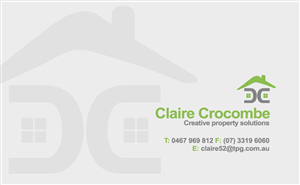 Visitenkarten-Design von diRtY.EMM für JCL Pty Ltd t/a CC Projects | Design: #1418682
