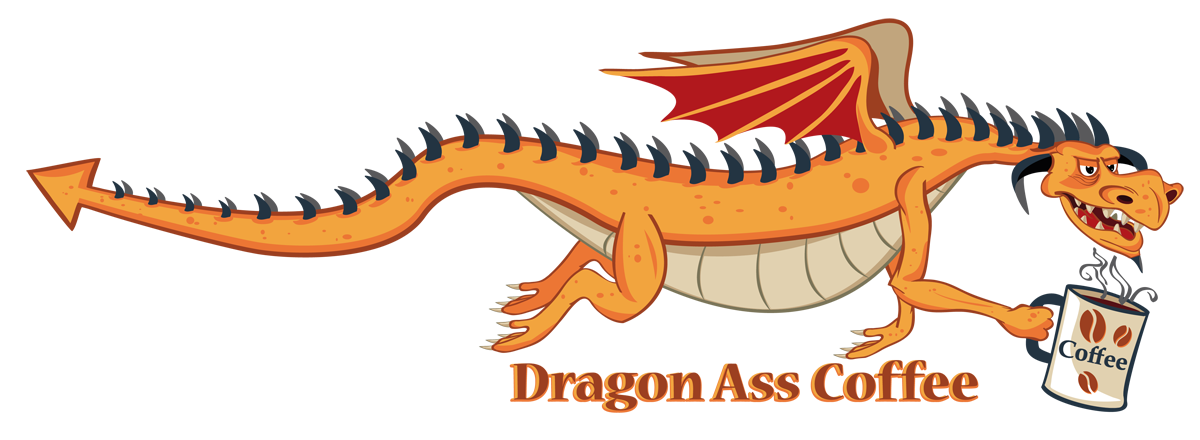 Diseño de Logo por RoobyDesigns para dragon ass coffee | Diseño #5122865