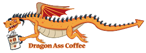 Diseño de Logo por RoobyDesigns para dragon ass coffee | Diseño: #5129547