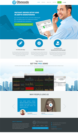 Web Design by Hashim Creetto for this project | Design #5064286