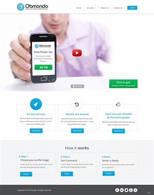 Web Design by pb for this project | Design #5087886