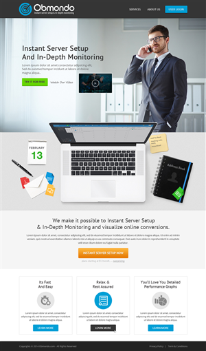 Web-Design von OM für dieses Projekt | Design: #5065895
