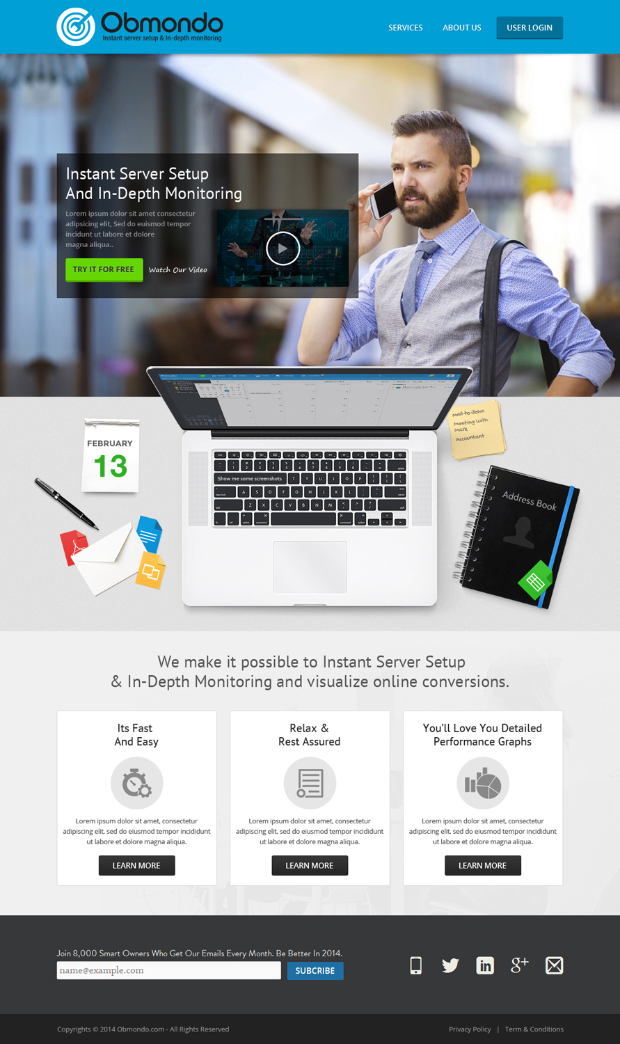 Web Design by OM for this project | Design #5065906