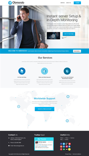 Web-Design von OM für dieses Projekt | Design: #5065920