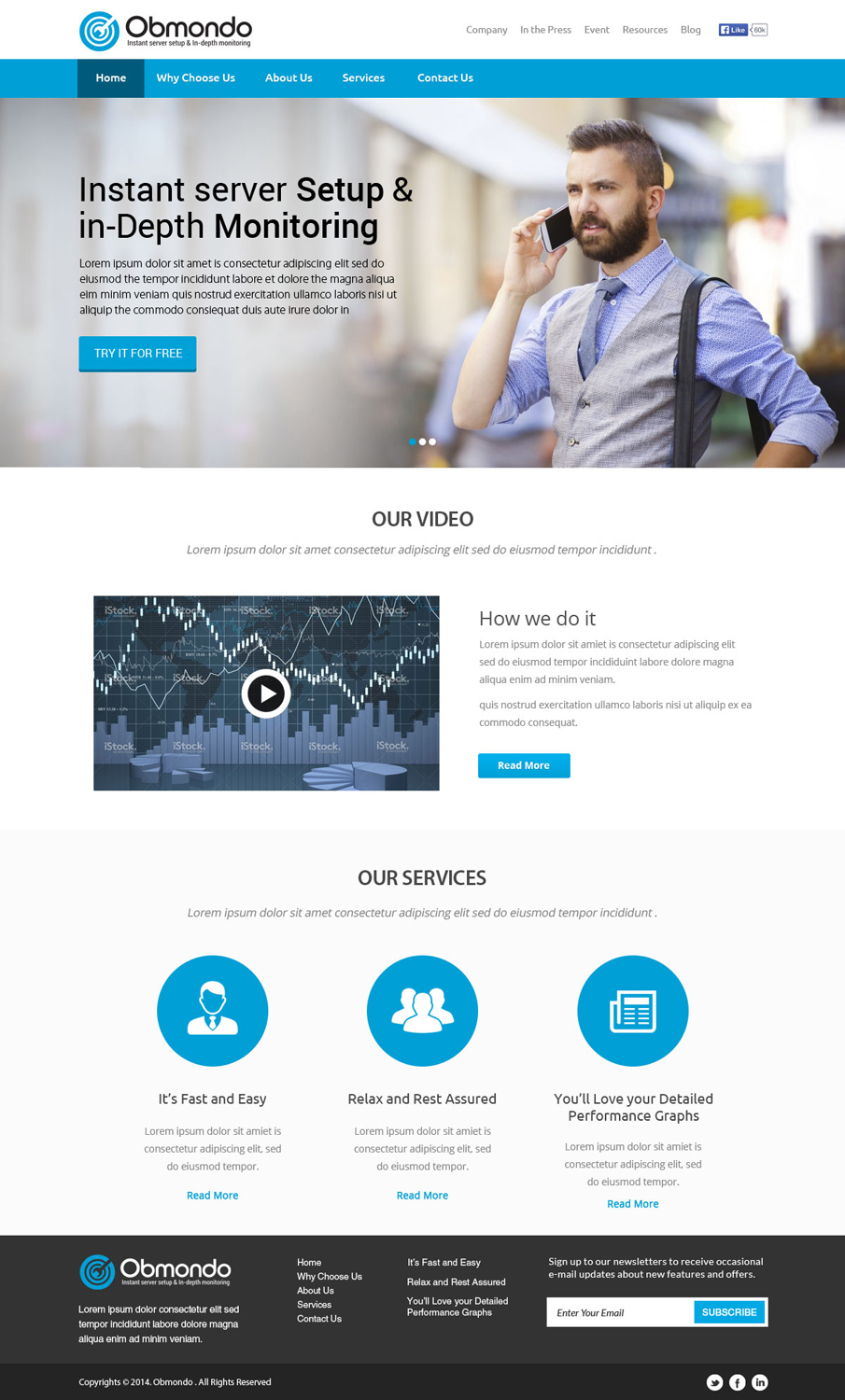 Web Design by OM for this project | Design #5065946