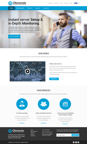 Web-Design von OM für dieses Projekt | Design: #5065946
