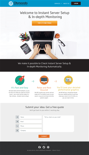 Web-Design von OM für dieses Projekt | Design: #5065955