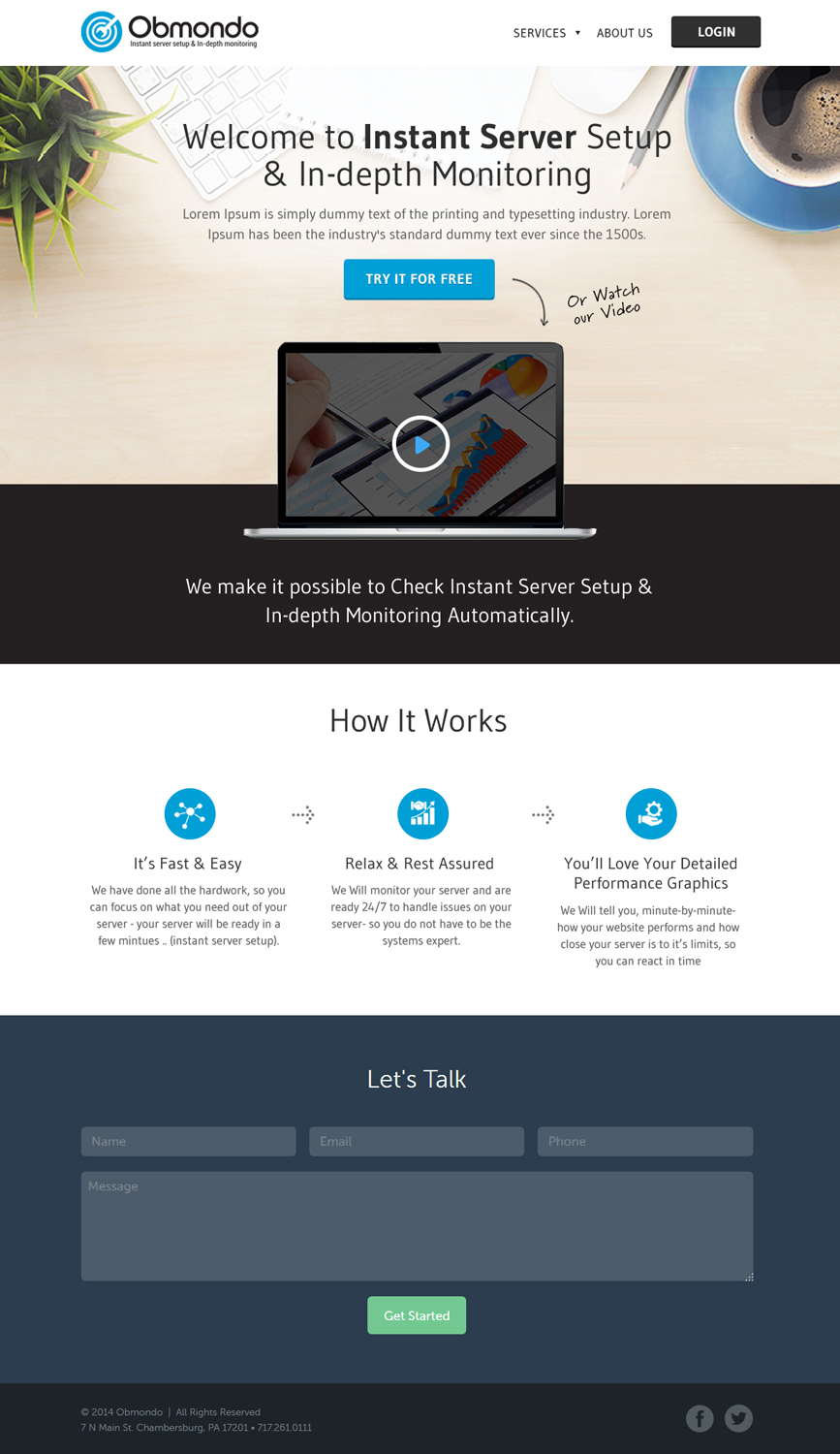 Web Design by OM for this project | Design #5066103