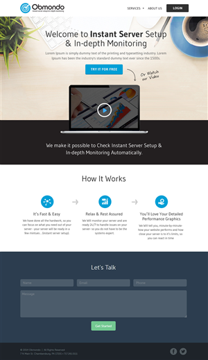 Web-Design von OM für dieses Projekt | Design: #5066103